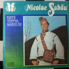 nicolae sabau bate vantul dorului disc vinyl lp muzica populara ST EPE 01630 VG+