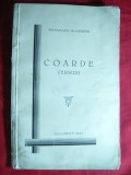 Max. Glasberg - Coarde - Versuri - Ed. 1937