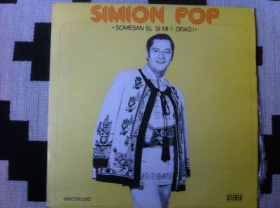 simion pop somesan is si mi-i drag album disc vinyl lp muzica populara EPE 02020 foto