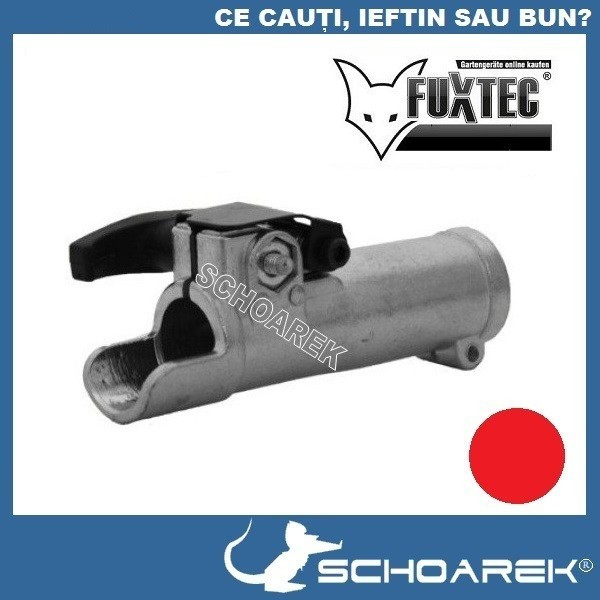 Cuplaj mijloc pt. tije motocoasa ax 7 caneluri piese de schimb Fuxtec conector