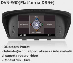 Navigatii dedicate BMW E63 , E64 Seria 3 , 5 , 6 , Dynavin DVN-E60 Navigatie Dvd Auto Gps Bluetooth Bmw - NDB66498 foto