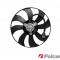 GMV radiator Electroventilator Seat Cordoba Ibiza, Skoda Fabia 2, Roomster, Vw Polo , 1.4 TDI (fara A/C ) - GRE69861