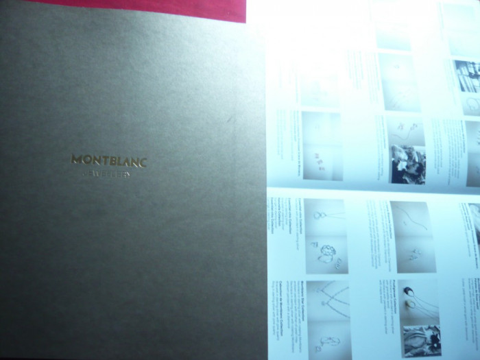 Catalog de Bijuterii Mont Blanc 2012 , 54 pag. si ilustratii