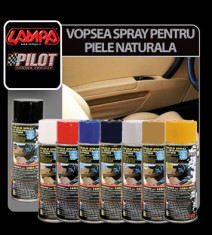 Vopsea spray pentru piele naturala 400 ml - VSPN579 foto