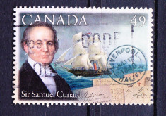 Timbre CANADA 2004 = SAMUEL CUNARD - PIONER TRANSATLANTIC foto