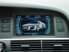 Sistem auto Udrive multimedia navigatie (DVD, CD player, TV, soft GPS) dedicata pentru Audi A4, Q5 - SAU17592 foto