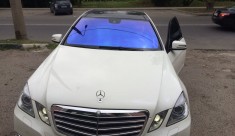 Folie pentru parbriz auto heliomata cameleon ( albastru heliomat ) 1,5m x 1m foto