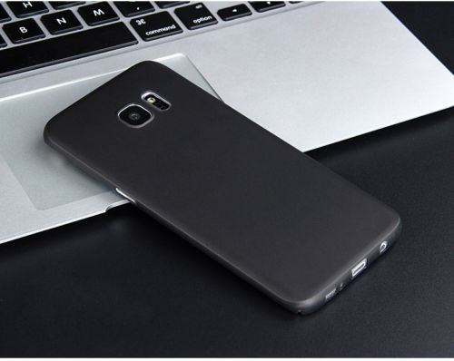 Husa Samsung Galaxy S7 Edge Ultra Slim 0.3mm Mata Black, Plastic, Carcasa |  Okazii.ro