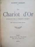 Le Chariot d&#039;Or - Albert Samain , 1927
