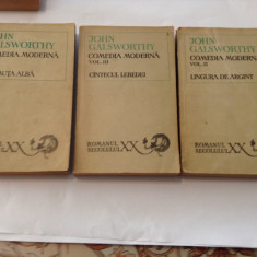 JOHN GALSWORTHY - COMEDIA MODERNA (3 VOL.) RF18/4