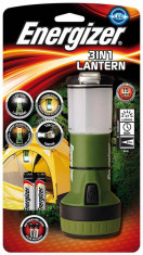 Energizer Lanterna 7638900381757, ENERGIZER Lantern, 3 in 1 + 4 baterii AA, verde foto