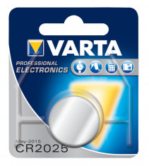 Baterie 3V CR 2025 VARTA LITHIUM, cod Bat115 - B3C82354 foto