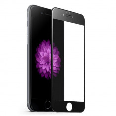 Geam iPhone 6 6S Tempered Glass 3D Black foto
