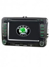 Unitate auto Udrive multimedia navigatie (DVD, CD player, TV, soft GPS) dedicata pentru Skoda Octavia II - UAU17540 foto