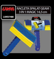 Racleta spalator geam 3 in 1 Magic 14,5 cm - CRD-LAM37480 foto