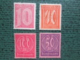 TIMBRE GERMANIA SET MLH, Nestampilat