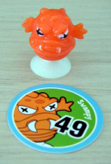 Stikeez - nr. 49 SWAMPY - Colectia Animals / Monster 2011 foto