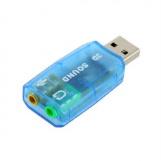 Placa Sunet USB 5.1 cu sunet 3D PRODUS NOU foto