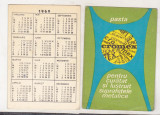 Bnk cld Calendar de buzunar - 1969 - Cromex - Pasta pentru curatat ...