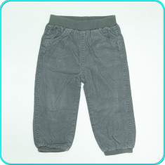 Pantaloni de catifea, captusiti cu bumbac, C&amp;amp;A ? baieti | 12?18 luni | 80?86 cm foto