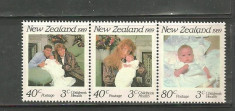 New Zealand 1989 - COPII, serie nestampilata, R6 foto