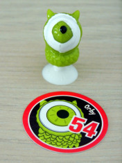 Stikeez - nr. 54 ORBY - Colectia Animals / Monster 2011 foto