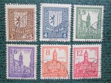 TIMBRE GERMANIA REICH =SET-1946 STAMPILAT