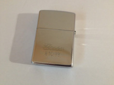 BRICHETA ZIPPO ORIGINALA PERSONALIZATA foto