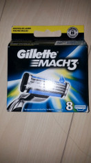 Rezerve Gillette Mach 3 set 8 Buc foto