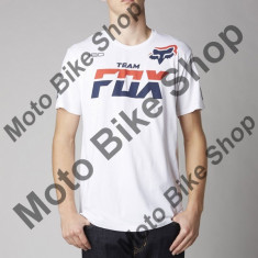 MBS Fox T-Shirt Team Fox, Optic White, M, P:16/179, Cod Produs: 15064190MAU foto