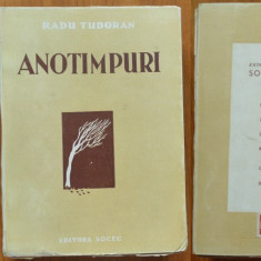 Radu Tudoran , Anotimpuri , Editura Socec , 1947 , stare exceptionala