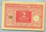 A 974 BANCNOTA- GERMANIA - 2 MARK -ANUL 1920 -SERIA 804828 -starea care se vede, Asia