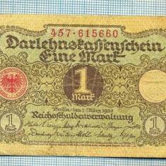 A 970 BANCNOTA- GERMANIA - 1 MARK -ANUL 1920 -SERIA616560 -starea care se vede