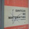 Sinteze de matematica , aplicatii, vol. III 1990