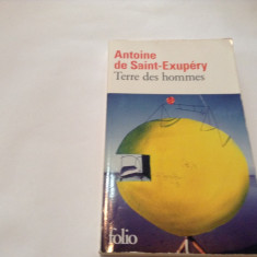 TERRE DES HOMMES DE ANTOINE DE SAINT-EXUPERY RF1/1