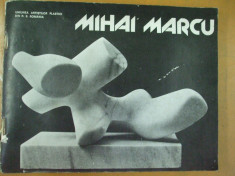 Mihai Marcu sculptura catalog expozitie 1986 Bucuresti galeria Orizont foto