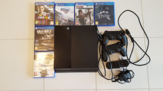 Playstation 4 PS4 500GB + 6 jocuri + Controller DualShock foto