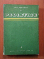 PEDIATRIE ED. II - a , revizuita de PROF. DR. M. GEORMANEANU , DR. ANNELIESE WALTER - ROSIANU foto