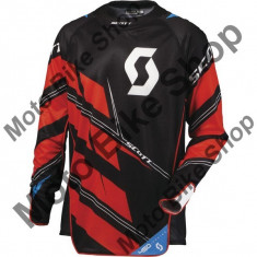 MBS Tricou motocross Scott 450 Commit negru/rosu marime S, Cod Produs: 2254781042006 foto