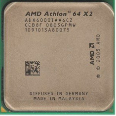 AMD Athlon 64 X2 6000+, procesor CPU ca NOU, Dual Core, 3 GHz, AM2, 2 x 3.0 GHz foto