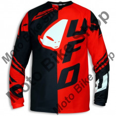 MBS Tricou motocross Ufo Cluster, rosu, S , Cod Produs: MG04387BS foto