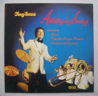 Tony Evans &amp;amp; His Orchestra - Artristry In Swing - JAZZ - Disc vinil, vinyl foto