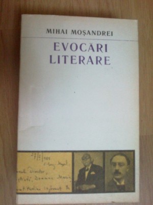n5 Evocari literare - Mihai Mosandrei foto