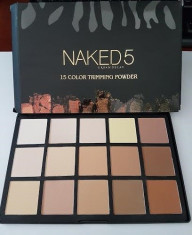 Trusa Make up Pudra Profesionala Naked 5 Urban Decay foto