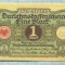 A 987 BANCNOTA- GERMANIA - 1 MARK -ANUL 1920 -SERIA617169 -starea care se vede