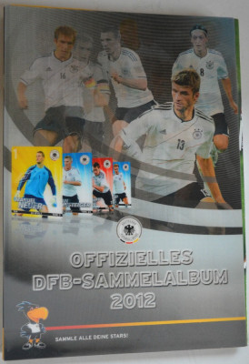 Album cartonase, echipa nationala de fotbal a Germaniei - 2012 - Complet foto