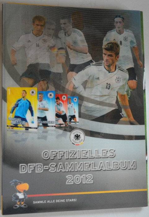 Album cartonase, echipa nationala de fotbal a Germaniei - 2012 - Complet
