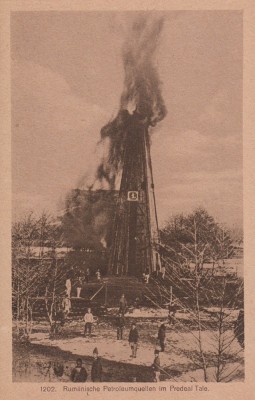 SURSE DE PETROL ROMANESTI IN PREDEAL , SONDA NR.1 foto