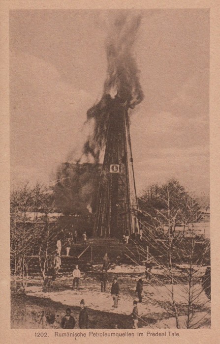 SURSE DE PETROL ROMANESTI IN PREDEAL , SONDA NR.1