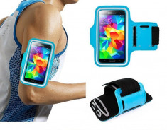 Husa brat jogging waterproof Armband pt Samsung S6 / S5/ S4/ S3 + folie ecran foto